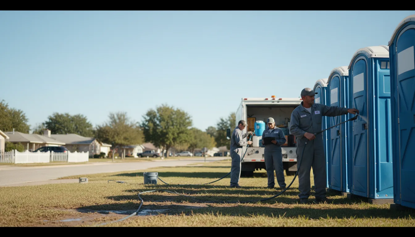 Long-Term Portable Toilet Rental in Saint Clair, MO near me
